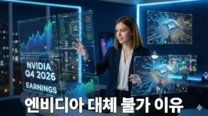 엔비디아 투자 분석 2026년 실적 발표 데이터 차트를 분석하는 전문 애널리스트